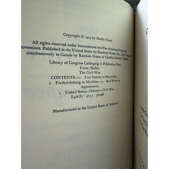 The Civil War A Narrative By Shelby Foote Hardcover With Dust Jackets 58, 63, 74 - Picture 15 of 16